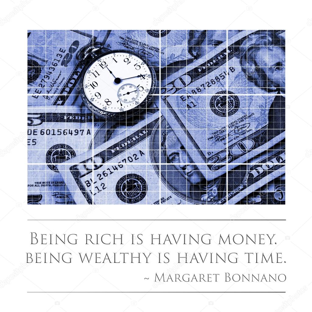 Time and Money Concept Image