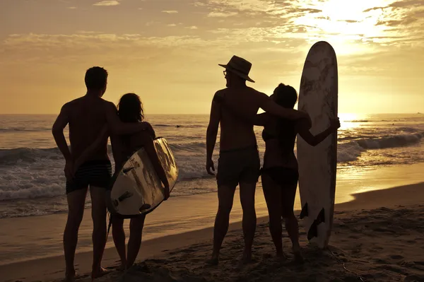 Surfing i södra Kalifornien. — Stockfoto