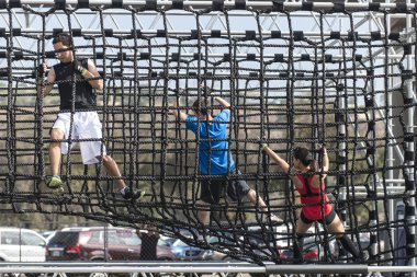 katılımcıların fitness meydan Alfa savaşçı Yarışması