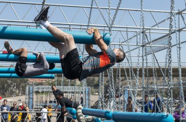 katılımcıların fitness meydan Alfa savaşçı Yarışması