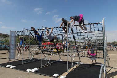 katılımcıların fitness meydan Alfa savaşçı Yarışması