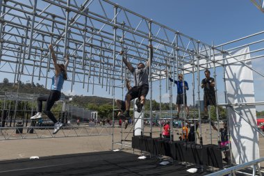 katılımcıların fitness meydan Alfa savaşçı Yarışması