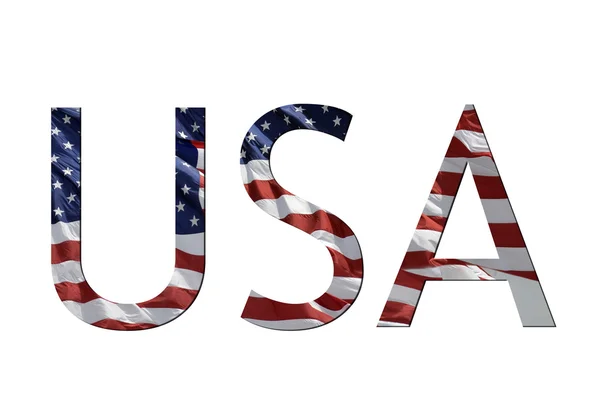 USA letters — Stock Photo, Image