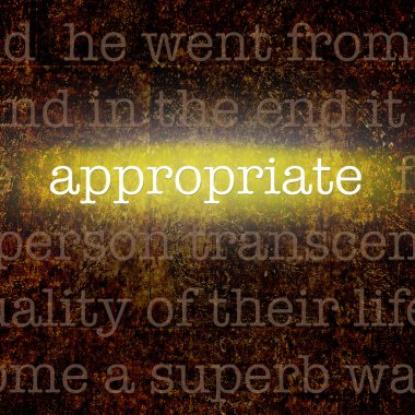 eski arka plan üzerinde uygun kelime