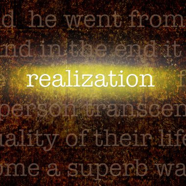 eski arka plan üzerinde kelime gerçekleştirme