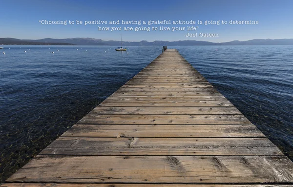 Pontile in legno, molo — Foto Stock