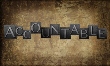 Word 'Accountable'