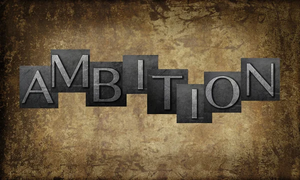 Word 'Ambition' — Stockfoto