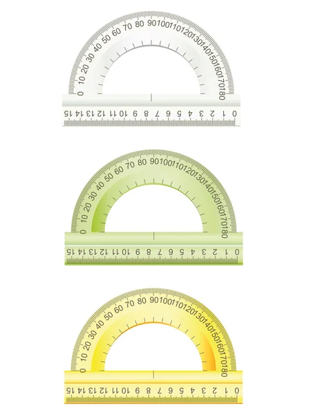 Conjunto de transportadores de plástico — Vector de stock