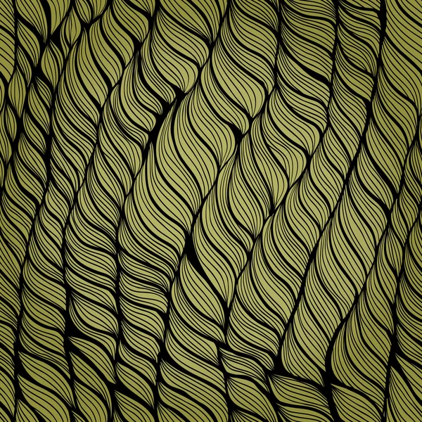 无缝花纹与抽象叶子 eps10 — 图库矢量图片