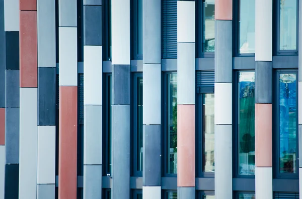 Details of facade of contemporary building — Stock Photo, Image