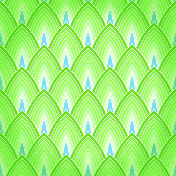 Fondo vintage sin costuras con hierba verde — Vector de stock