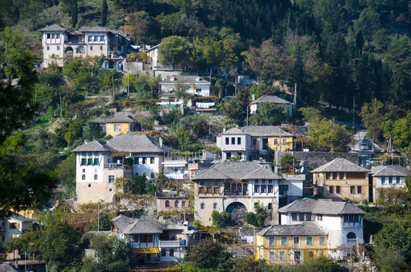 Casa tradicional albanian — Fotografia de Stock