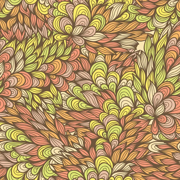 Naadloze bloemen vintage patroon — Stockvector