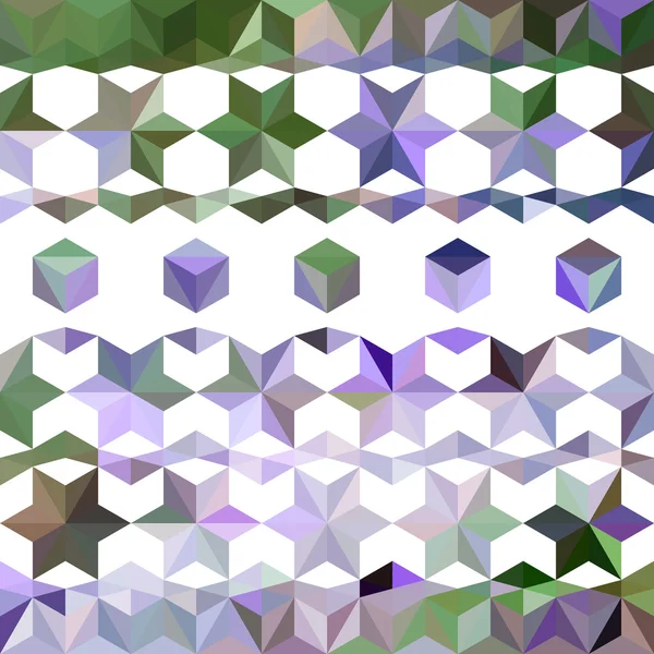 多彩抽象三角形图案 — 图库矢量图片