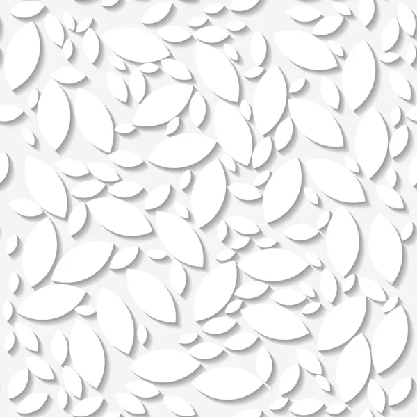 Seamless white origami pattern — Stock Vector