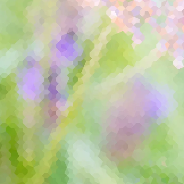 緑とラベンダーのパステル背景をデフォーカス — ストックベクタ