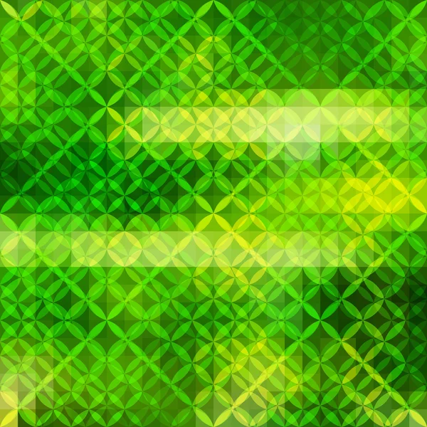 Fond vert doux déconcentré — Image vectorielle