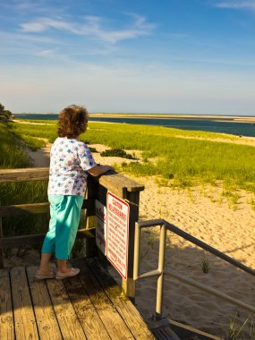 Cape cod vista adlı arayan kadın.