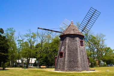 Historic Eastham Windmill in Cape Cod clipart