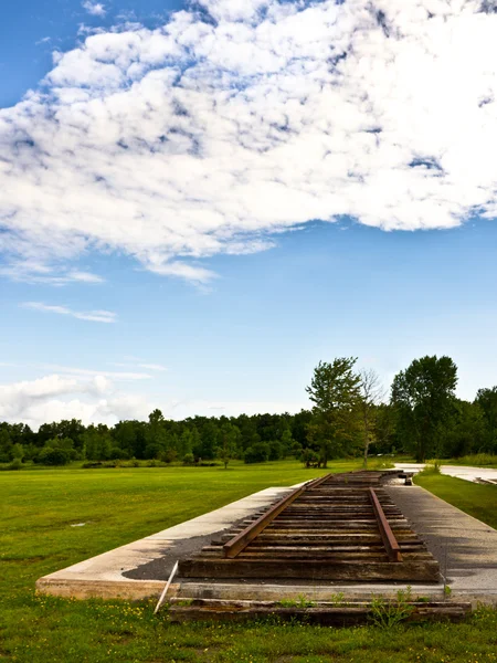 Rusted Train Tracks — Stock Photo, Image