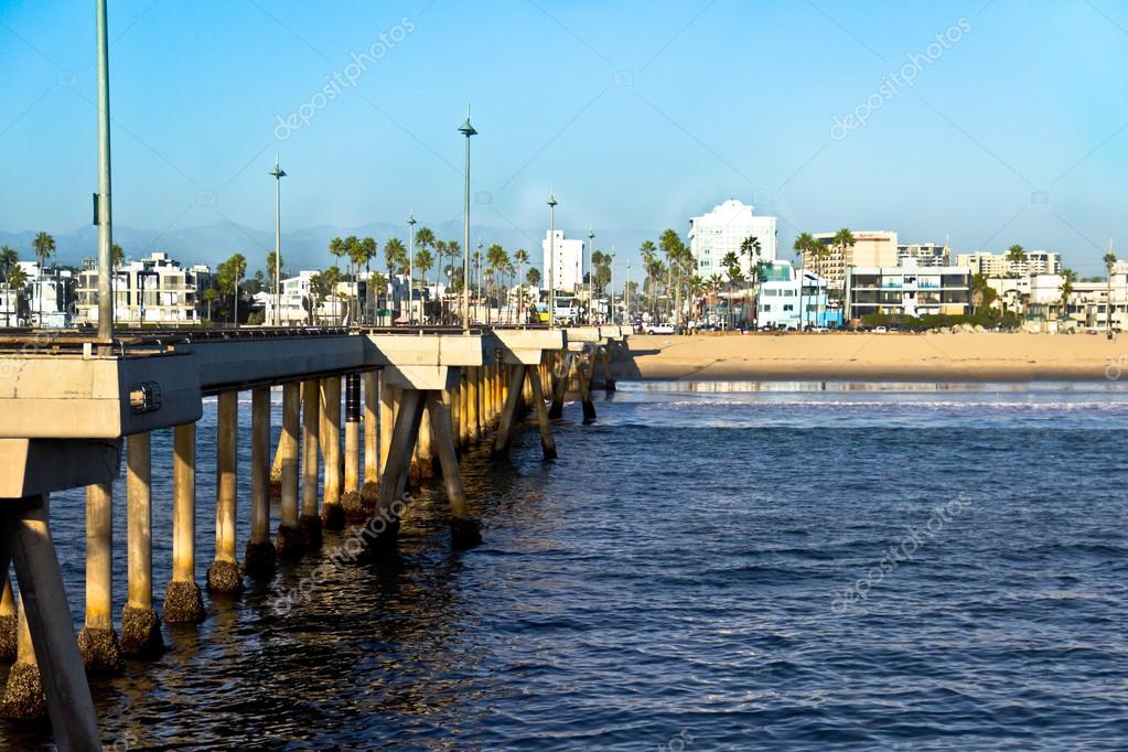 Venice Beach Pier In California Stock Photo Lynnealbright 33726573 Venice Beach Pier In California Stock Photo