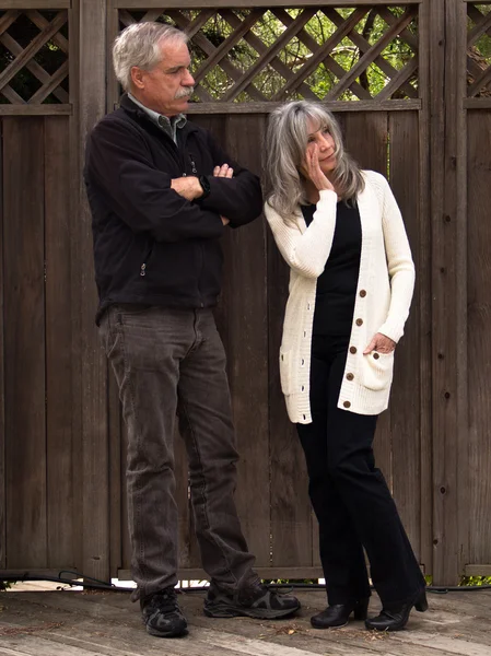 Couple Disagreeing — Stock Photo, Image