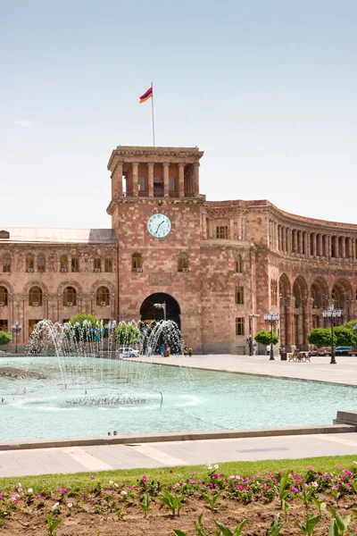 Republic Square in summer, Armenia, Yerevan — Stock Photo, Image