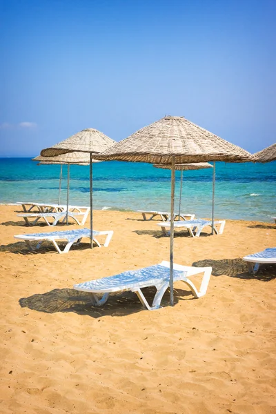 Plaża w famagusta, Cypr — Stok fotoğraf