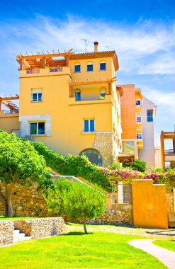 tipik ev kasabasında tarragona, İspanya