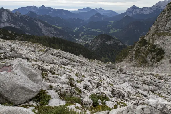 Escursioni autunnali nelle Alpi austriache, Europa — Foto Stock
