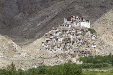 ladakh, Hindistan'ın chemre Budist manastır