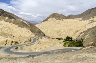 dağ manzarası içinde ladakh, Hindistan