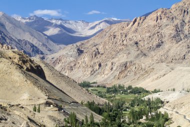 doğal dağ manzarası içinde ladakh, Hindistan