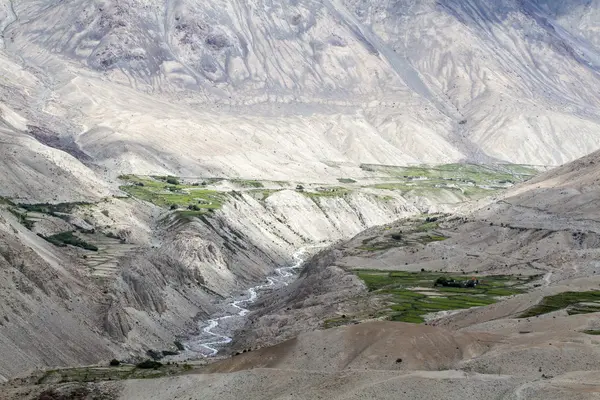 Schilderachtige bergen van ladakh, india — Stockfoto