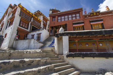 Diskit manastırda ladakh, Hindistan