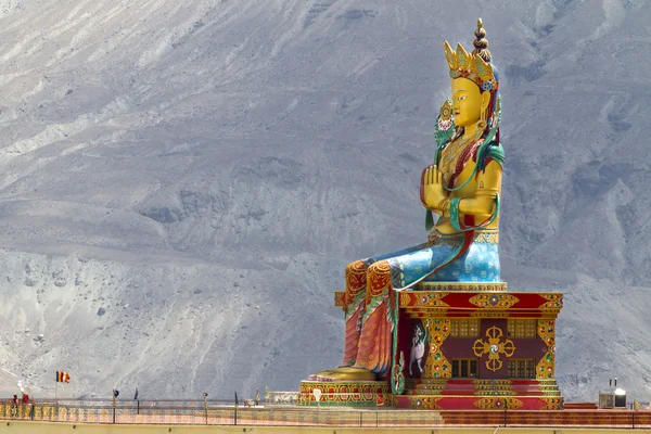 Stora buddha-statyn i ladakh, Indien — Stockfoto