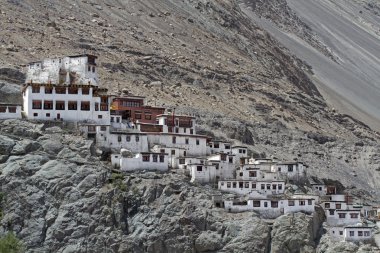 Diskit manastırda ladakh, Hindistan