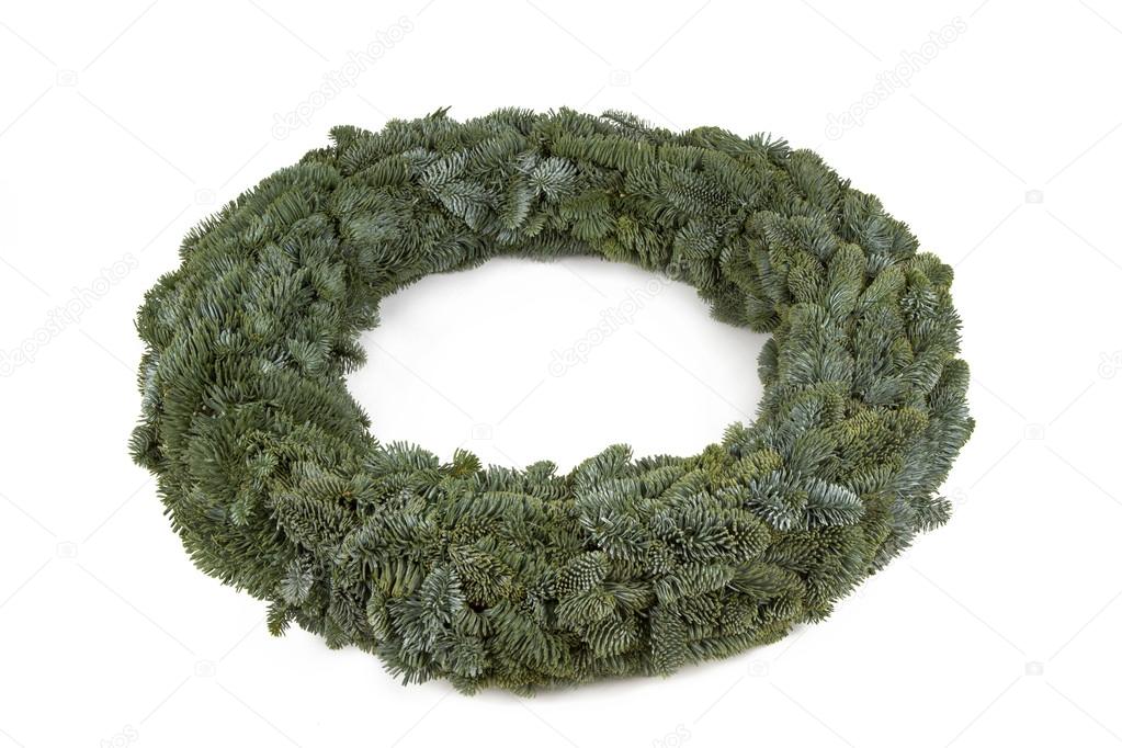 Advent wreath without candles and decoration