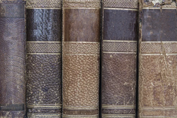 A pile of old weathered books — Stock Photo, Image