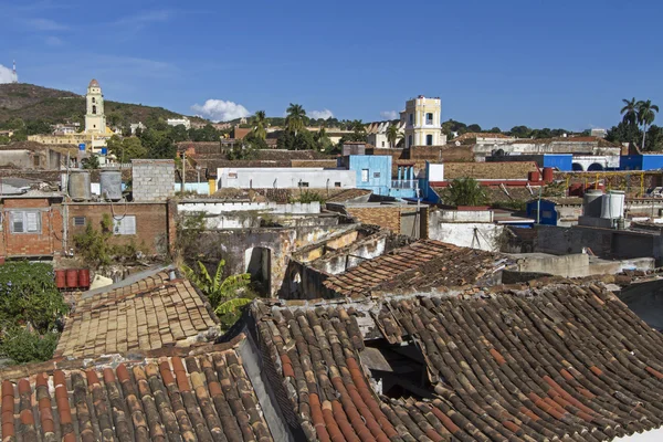 Маленький городок Тринидад на острове Куба — стоковое фото