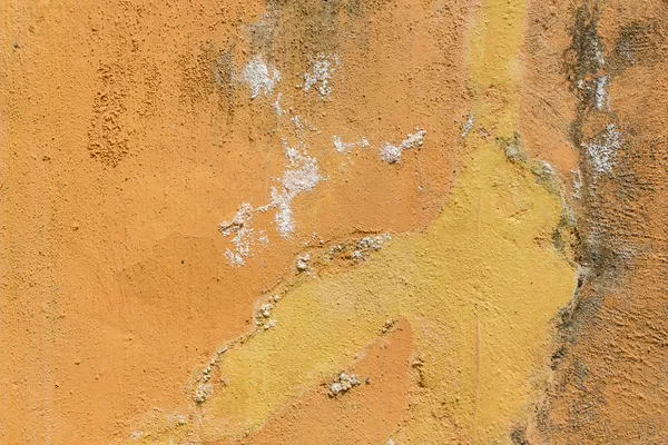Verwitterte orangefarbene Wand als Hintergrund — Stockfoto