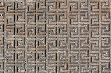 paslı metal elmas plaka arka plan olarak kullanılan.