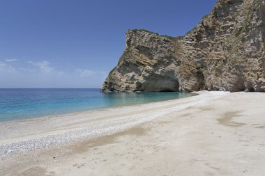 Cennet plaj corfu Island, Yunanistan