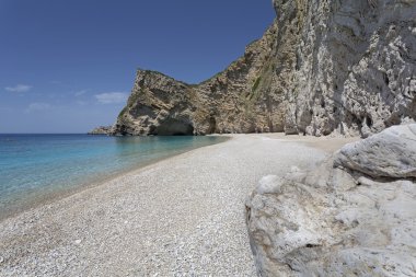 Cennet plaj corfu Island, Yunanistan