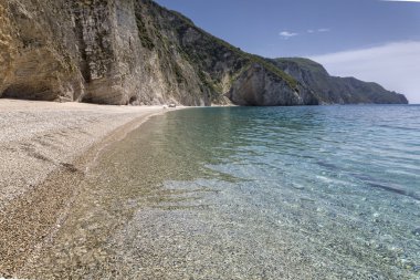 Cennet plaj corfu Island, Yunanistan