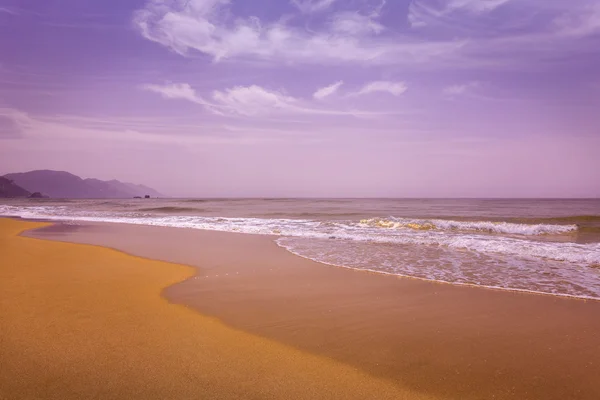 Spiaggia di Chalikouna sull'isola di Corfù, Grecia — Foto Stock