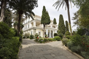 Corfu Island, Yunanistan bina ünlü achilleion