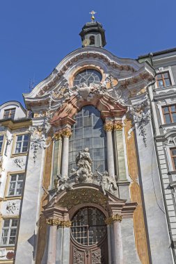 tarihi asamkirche Kilisesi, Münih, Almanya