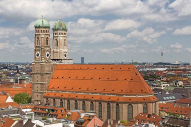 Church of our lady (frauenkirche), Münih, Almanya
